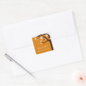 Winterbomen Snowflake Envelope-zegels / Stickers (Envelop)