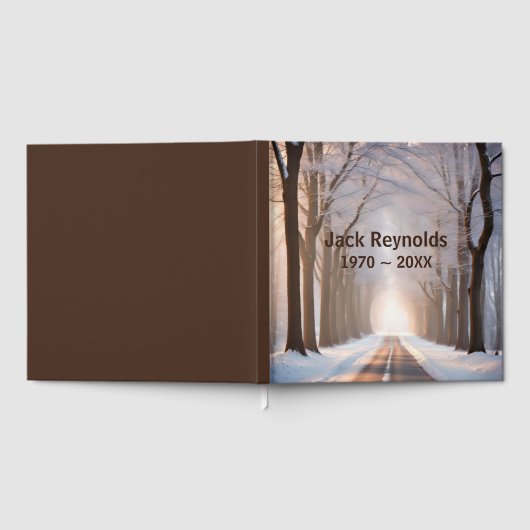 Winterbomen Tunnel Van Licht Gastenboek (Volledig)