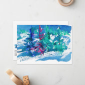 Winterbomen, vers #170108 notitiekaartje (Voorkant / Achterkant in situ)