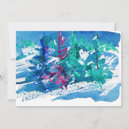 Winterbomen, vers #170108 notitiekaartje