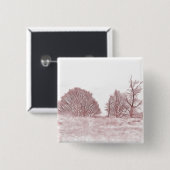 WINTERBOMEN VIERKANTE BUTTON 5,1 CM (Voorkant /achterkant)