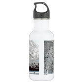 Winterbomen Waterfles (Achterkant)