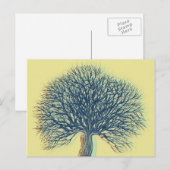 Winterboom Briefkaart (Voorkant / Achterkant)