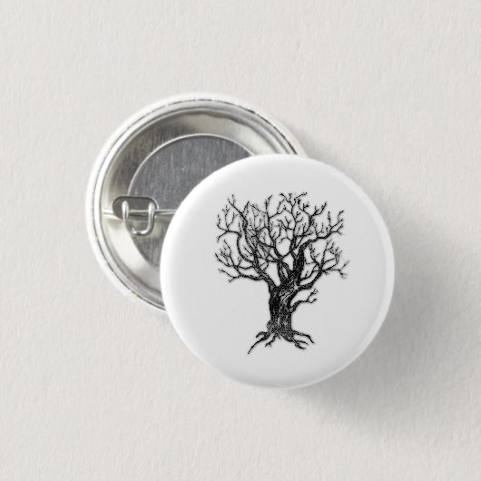 Winterboom Button (Voorkant /achterkant)