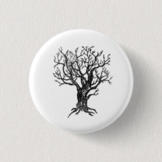 Winterboom Button (Voorkant)