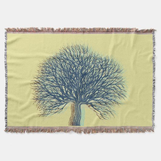 Winterboom Deken (Voorkant)