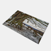Winterboom en deurmat (Schuin)
