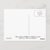 Winterboom en meer briefkaart (Achterkant)