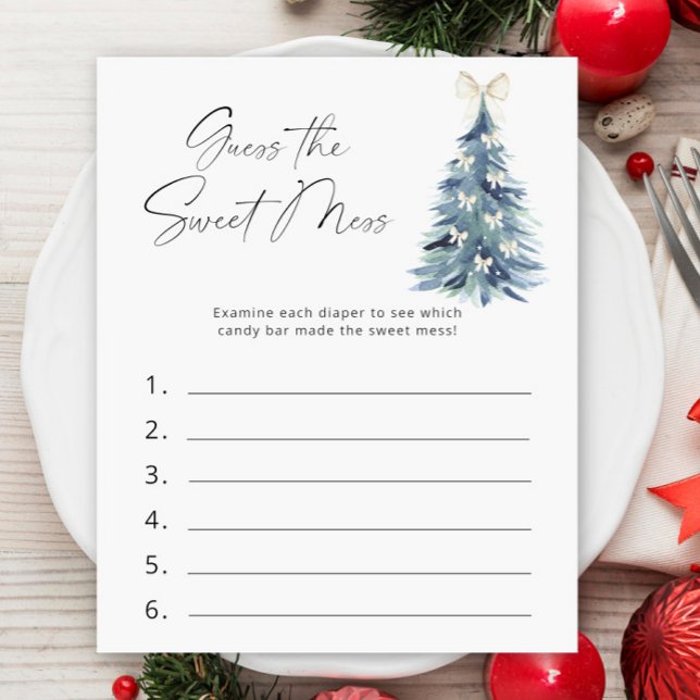 Winterboom met bogen - Raad de zoete puinhoop (Creator heeft geüpload)