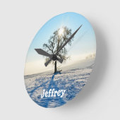 Winterboom - - ronde klok (Hoek)