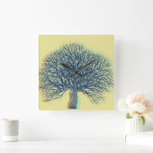 Winterboom Vierkante Klok (Huis)