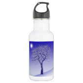 Winterboom Waterfles (Voorkant)