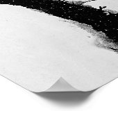 Winterboomdruk Poster (Hoek)