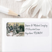 Winterboomgaarden winterwinterwinterwinterwinterne etiket (Insitu)