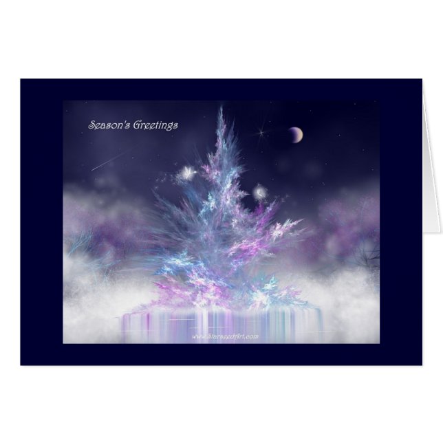 Winterboomkaart (Voorkant Horizontaal)