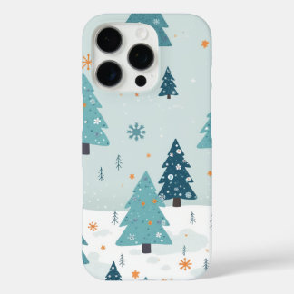 winterboompatroon-hoesje iPhone 16 pro hoesje