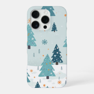 winterboompatroon-hoesje iPhone 16 pro hoesje