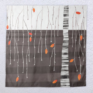 Winterboomzwart Wandkleed
