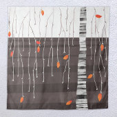 Winterboomzwart Wandkleed