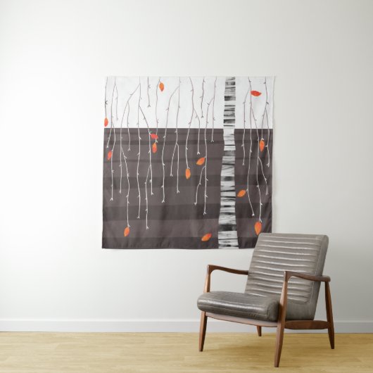 Winterboomzwart Wandkleed (In situ)