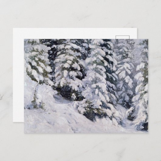 winterbos | Aleksander Borisov Briefkaart (Voorkant / Achterkant)