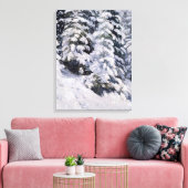 winterbos | Aleksander Borisov Canvas Afdruk (Insitu (Woonkamer))