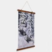 winterbos | Aleksander Borisov Hangend Wandkleed (Gebogen)