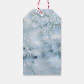 Winterbos Baby Het is koud buiten baby shower Cadeaulabel (Achterkant)