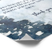 Winterbos baby, het is koud buiten het luierraffel poster (Hoek)