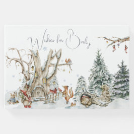 Winterbos | BABY SHOWER Gastenboek