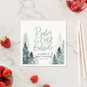 Winterbos Baby shower Servet (Insitu)