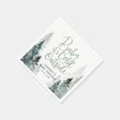 Winterbos Baby shower Servet (Hoek)