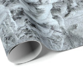 Winterbos  bossen sneeuw bedekte bomen cadeaupapier (Rol Hoek)