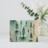 Winterbos Briefkaart (Staand voorkant)