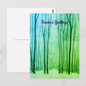 Winterbos Briefkaart (Voorkant / Achterkant)