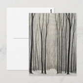 Winterbos Briefkaart (Voorkant / Achterkant)