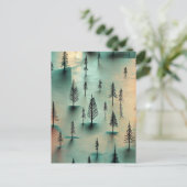 Winterbos Briefkaart (Staand voorkant)