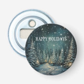 Winterbos Button Flesopener (Voorkant)