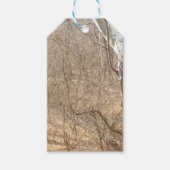 winterbos cadeaulabel (Voorkant)