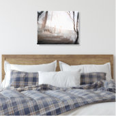 Winterbos Canvas Afdruk (Insitu (Slaapkamer))