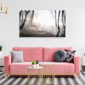 Winterbos Canvas Afdruk (Insitu (Woonkamer))