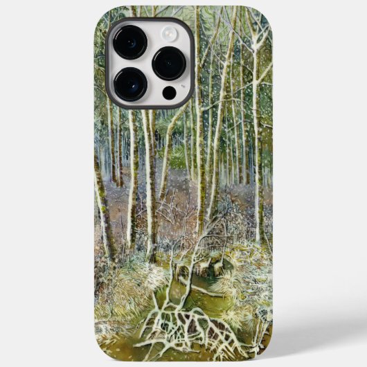 winterbos Case-Mate iPhone case (Achterkant)