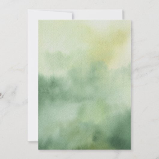 Winterbos | De Robuuste Lichten van het Koord spar Save The Date (Achterkant)