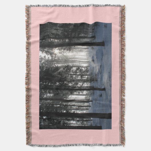 Winterbos Deken (Voorkant Verticaal)