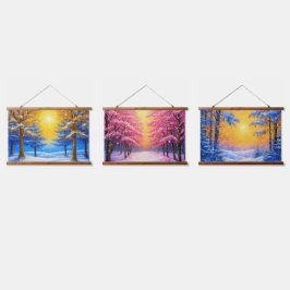 Winterbos Hangend Wandkleed