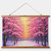 Winterbos Hangend Wandkleed (Voorkant 2)