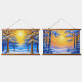 Winterbos Hangend Wandkleed (Dubbel)