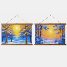 Winterbos Hangend Wandkleed