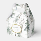 Winterbos | Houtland Weddenschap Bedankdoosjes (Voorkant Zijde)