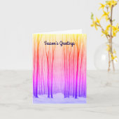 Winterbos Kaart (Gele Bloem)